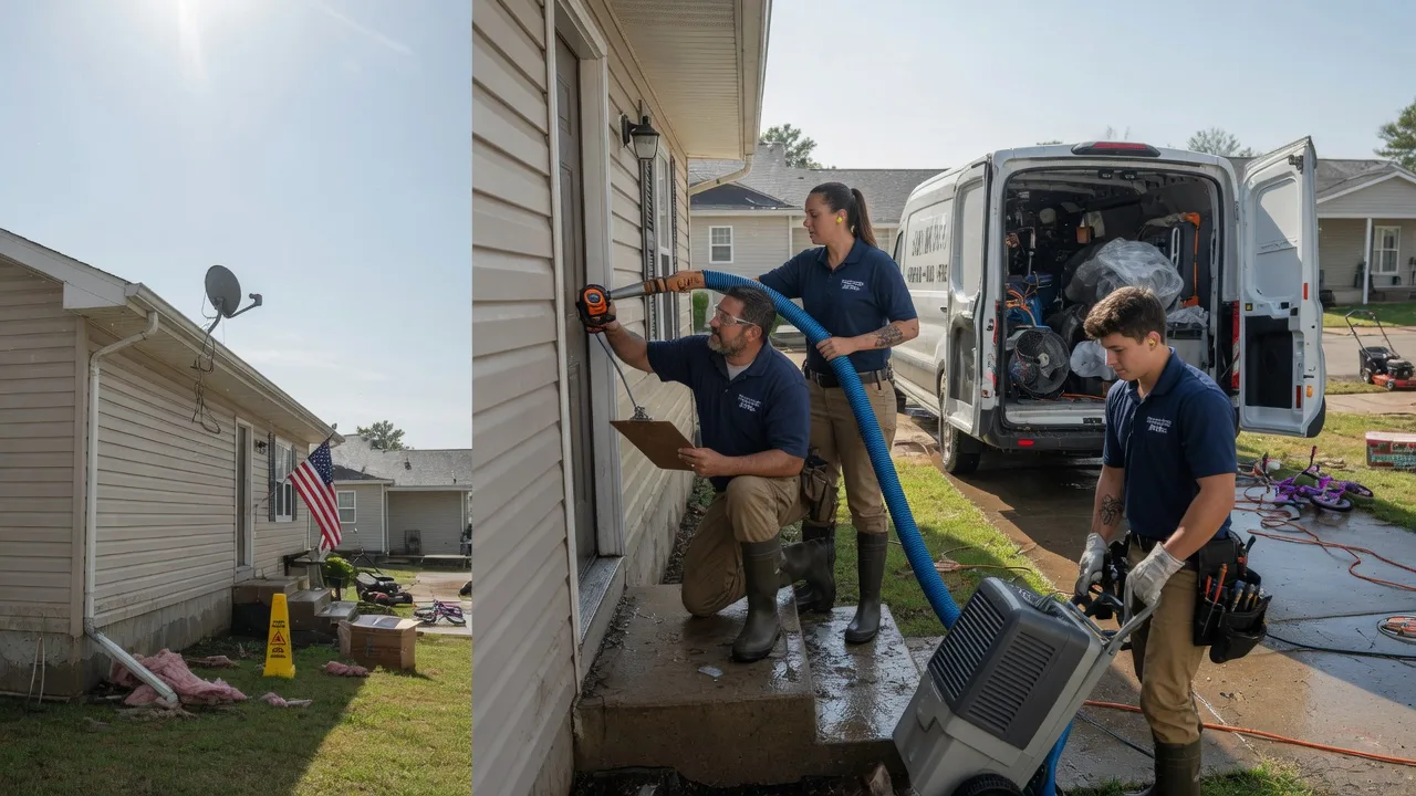 Ceiling Water Damage Restoration in Roseland, NE near me